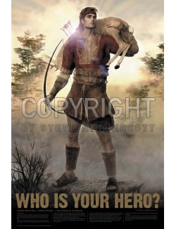 Nephi Hunting - Real Heroes Posters