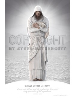 Come Unto Christ - Steven Nethercott, Real Heroes Posters
